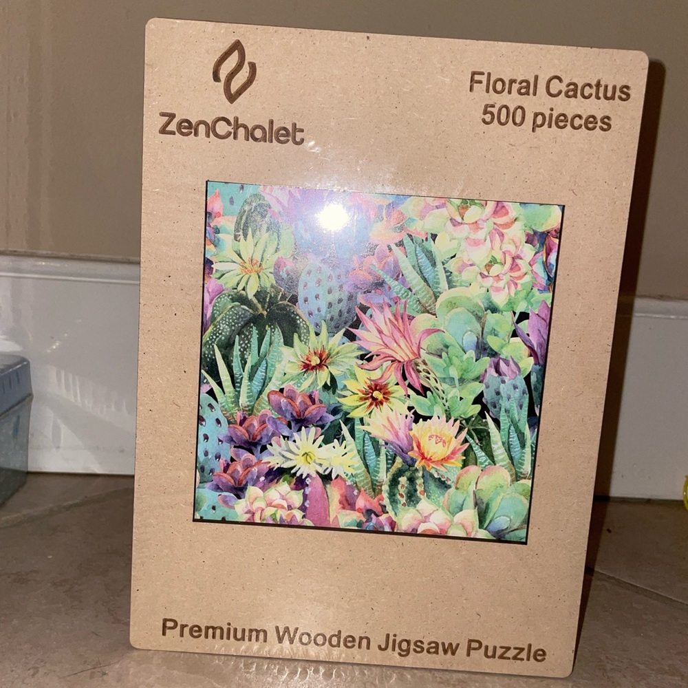 ZenChalet 500 piece wooden jigsaw puzzle